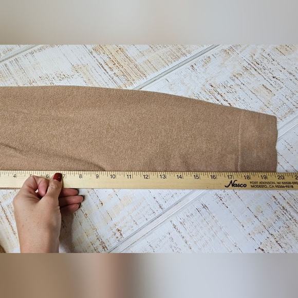 L.L. Bean Mens‎ 1/4 Zip Sweater Size XL Regular Cotton Cashmere Blend Ribbed - Picture 8 of 11